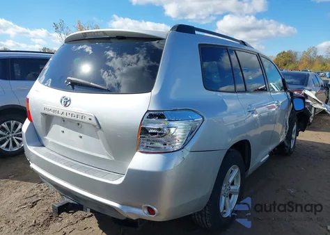 2010 Toyota Highlander Se V6 from USA, damaged, VIN 5TDKK3EH2AS022504